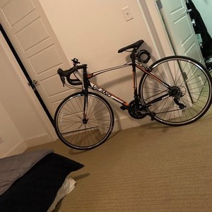 Vilano Vilano Shadow 3.0 Road Bike with Inte... Black, Orange, and White