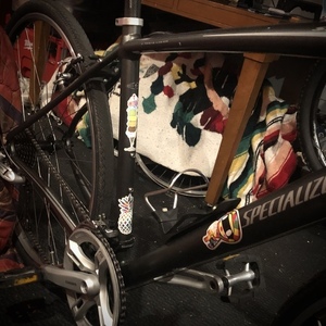 2011 Specialized Sirrus Elite Silver, gray or bare metal and Stickers tape or other cover-up