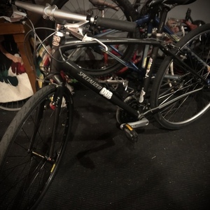 2011 Specialized Sirrus Elite Silver, gray or bare metal and Stickers tape or other cover-up