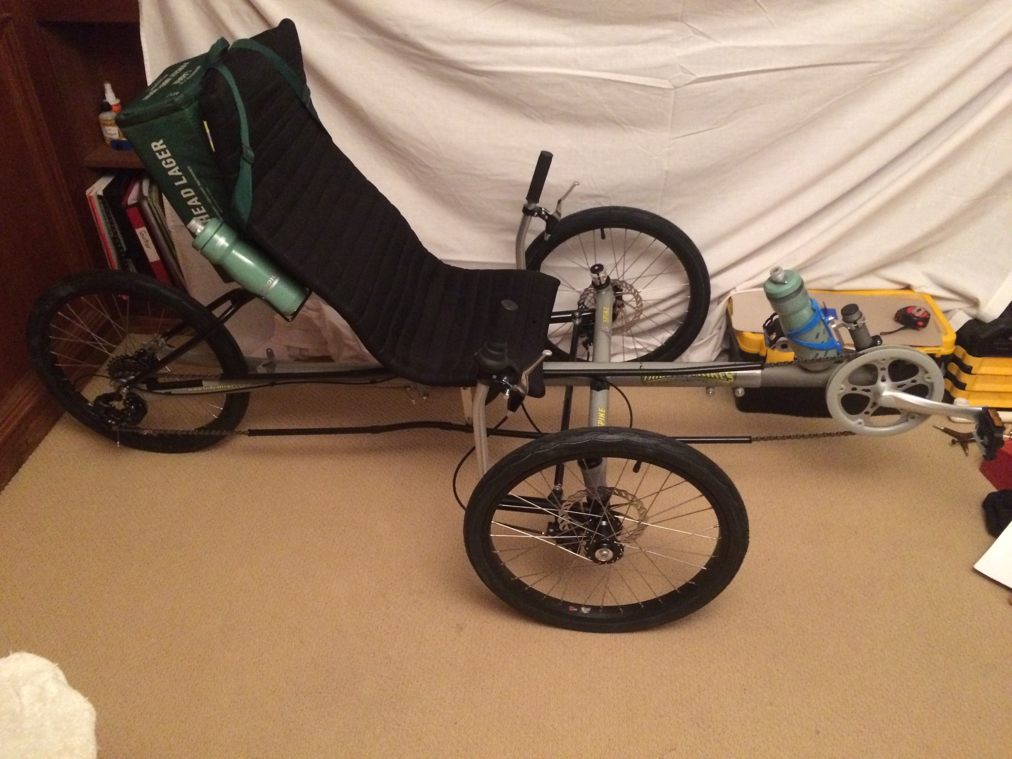 trident spike recumbent trike