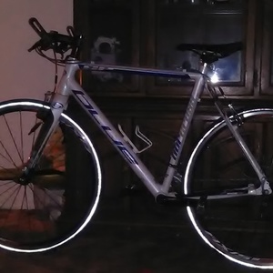 Blue Sp nor cross White, Blue, and Silver or Gray