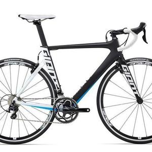 2016 Giant Advanced-grade composite, Electronic ready Black, White, and Blue