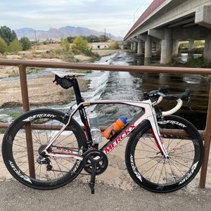 2013 Eddy Merckx EMX-525 White, Red, and Black