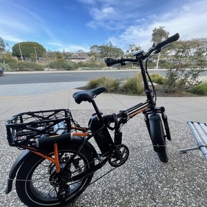 2021 Rad Power Bikes Rad Mini 4 Black and Orange