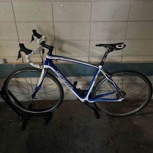 2011 Specialized Roubaix SL3 Pro Frameset Blue and White
