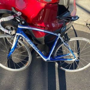 2011 Specialized Roubaix SL3 Pro Frameset Blue and White