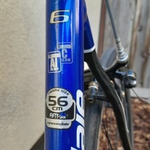 2009 Cannondale Six 6 Blue and Black