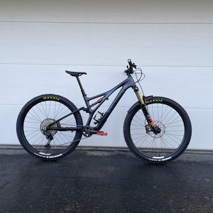 2022 Specialized S-Works Stumpjumper Carbon Blue