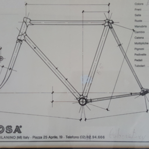 1982 De Rosa Silver, gray or bare metal