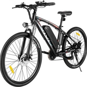 2021 ViVi H8 27.5" 500W Electric mountain bike Black, Red, and Blue