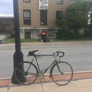 1984 Raleigh Capris Black and Silver, gray or bare metal