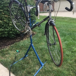 1984 Raleigh Capris Black and Silver, gray or bare metal