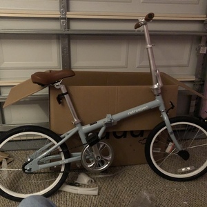 Retrospec Judd Folding Bike Blue