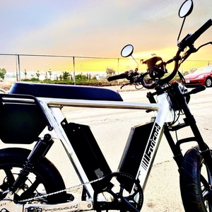 2021 Juiced Bikes Hyperscrambler 2 Silver, gray or bare metal and Black