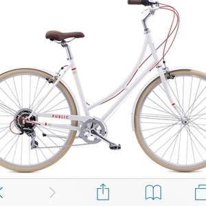 2016 PUBLIC bikes C7 White and Red