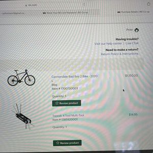 2020 Cannondale Bad Boy 2 Black