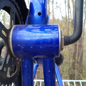 Motorgeneic Adult Folding Tricycle Blue