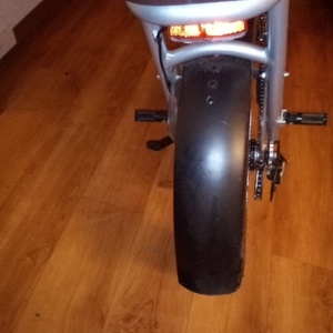 2021 Rad Power Bikes RadRunner Plus Silver, gray or bare metal