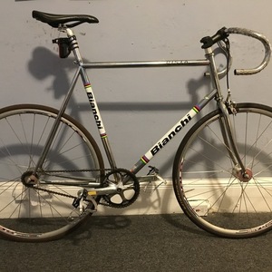 Bianchi Pista Silver or Gray
