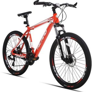 2021 Hiland Hiland 26'' Aluminum Mountain Bike 24... Red