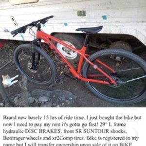 2021 Trek Marlin 6 - Large Red