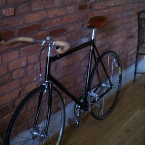Reynolds 520 cro-mo steel semi-track geometry Black