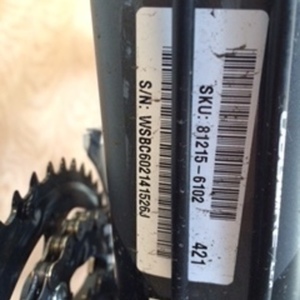 2015 Specialized Black and Red