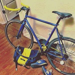 2015 Mission Bicycles Valencia B Blue