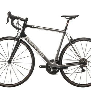2010 Cervélo RS Silver, gray or bare metal