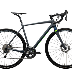 2017 SCOTT Addict 20 Gravel Silver, gray or bare metal