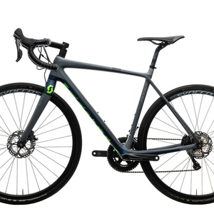 2017 SCOTT Addict 20 Gravel Silver, gray or bare metal
