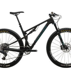 2020 Santa Cruz Blur Carbon CC XX1 AXS Silver, gray or bare metal