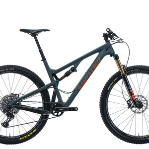 2017 Santa Cruz Tallboy CC Silver, gray or bare metal