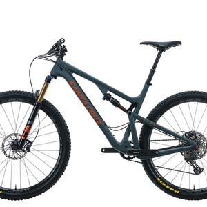 2017 Santa Cruz Tallboy CC Silver, gray or bare metal