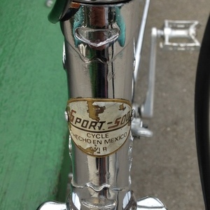 2016 Vintage Mexican Brand "Sport-500 Cycle" Vintage road Silver or Gray