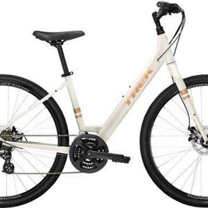2020 Trek Verve 1 Disc Lowstep White and Yellow or Gold