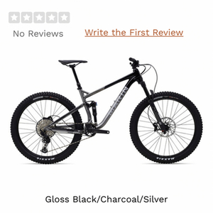 2021 Marin Bikes Rift zone 3 27.5 Black and Silver, gray or bare metal