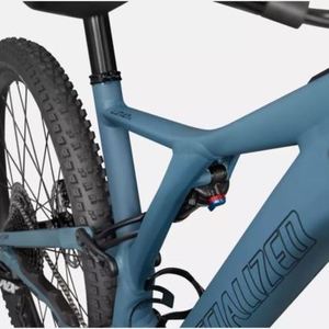 2021 Specialized Levo SL Comp (S) Dusty Turquoise / Black Blue, Green, and Black