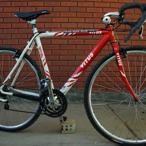 Vitus Cyclo Cross Red and White