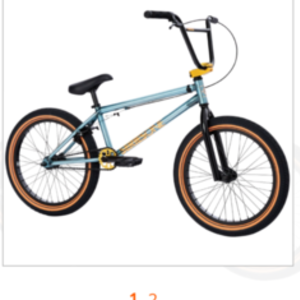 2021 Fit bike Co. BMX 20 INCH Trans ice blue Blue