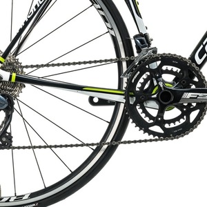 2014 Cannondale Synapse Carbon 5 105 Black, Green, and White