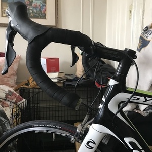 2014 Cannondale Synapse Carbon 5 105 Black, Green, and White