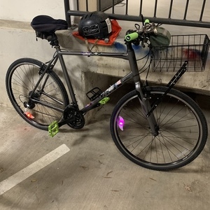 2019 Giant Escape 2 XL Black and Stickers tape or other cover-up