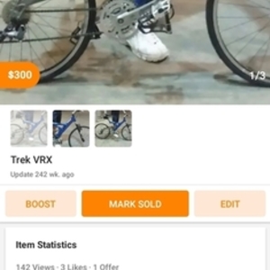 2000 Trek Vrx 200 Blue