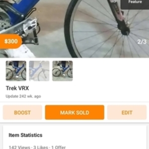 2000 Trek Vrx 200 Blue