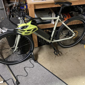 2021 Rad Power Bikes Rad Mission 1 Silver, gray or bare metal