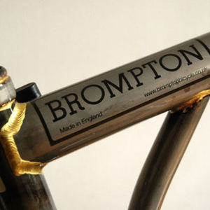 2016 Brompton Bicycle steel Yellow or Gold