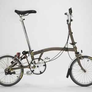 2016 Brompton Bicycle steel Yellow or Gold
