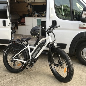 2020 Himiway Step Thru White and Black