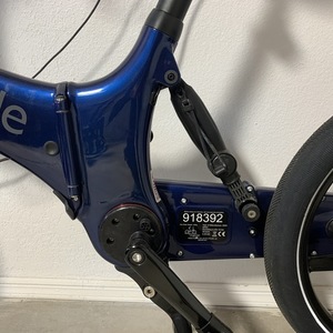 2021 Gocycle Gocycle GX bike fast folder folding Blue